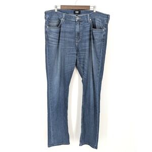 PAIGE Federal Mens Size 40‎ Blue Straight Leg Denim Jeans Stretch Soft
